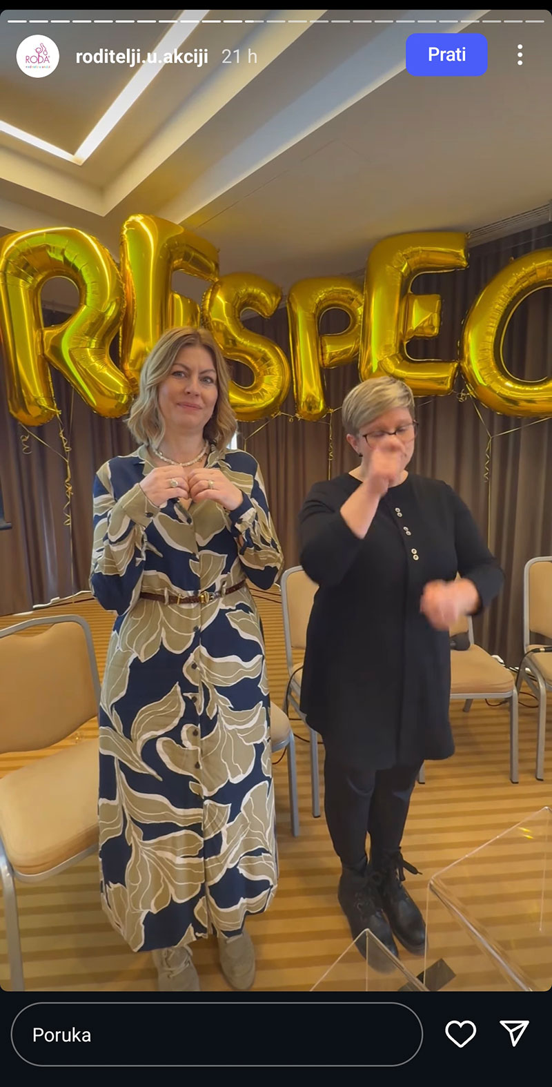 Izvještaj s konferencije - RESPECT za sve! Maternalna skrb s poštovanjem